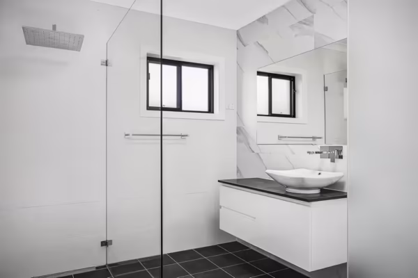 granny-flat-sydney-design-wall-hung-vanity-walk-in-shower-custom-vanity-tiles-to-ceiling